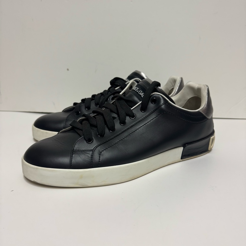 COPY - Doce gabbana sz 12 black white silver